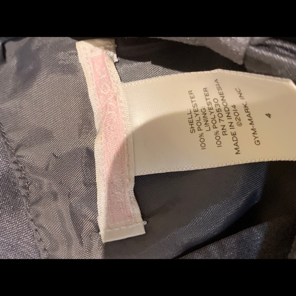 Janie and Jack girls size 4 metallic grey dress - Picture 12 of 15